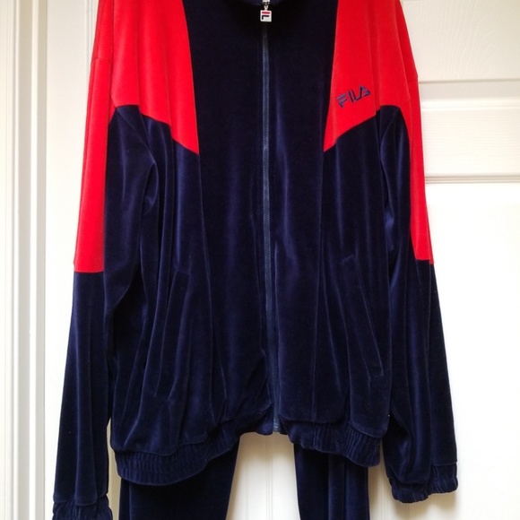 fila men's velour sweatsuits